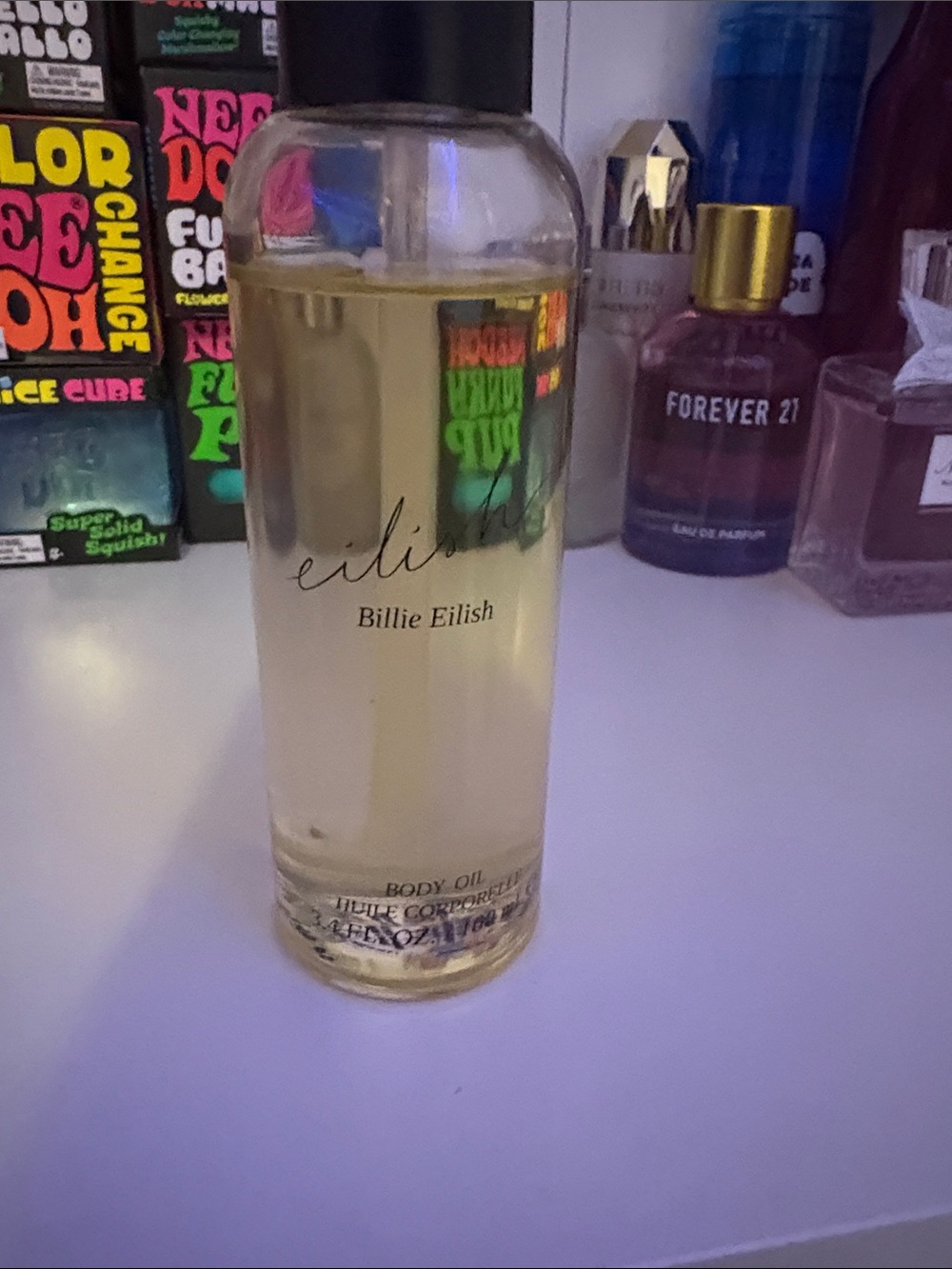 Billie Eilish Nourishing Body Oil — Light Yellow